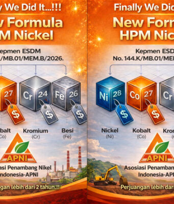 APNI: Kepmen ESDM 144/2026 Perkuat Transparansi Harga di Tengah Reli Nikel Global