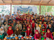 Peringati Hari Bumi, Huayue dan IMIP Edukasi Eco-Enzyme kepada Siswa SD