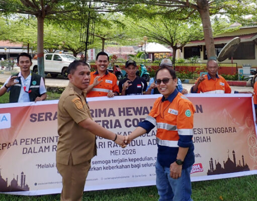 Sambut Iduladha, Ceria Bagikan 62 Sapi Kurban untuk Masyarakat Wolo hingga Kendari