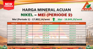Penambang Happy, HMA Nikel Mei 2026 P2 Melonjak, Harga Bijih Menguat di Semua Kadar