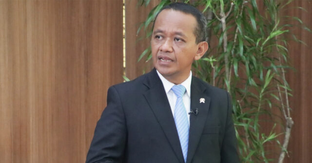 Menteri ESDM, Bahlil Lahadalia foto brso shid