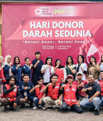 Melebihi Target, Aksi Donor Darah IMIP Galang 136 Kantong Darah