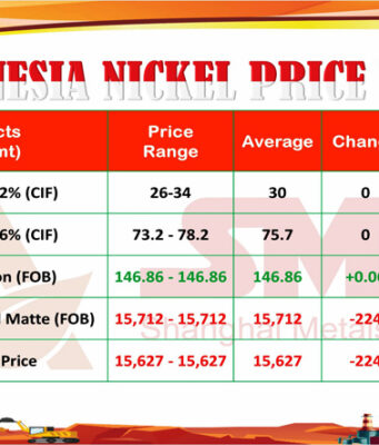 INPI 29 Juni 2026: Harga Bijih Nikel Masih Stabil Meski Produk Hilir Tertekan