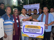 United Tractors Bangun Fasilitas Air Bersih di Lereng Gunung Lewotobi
