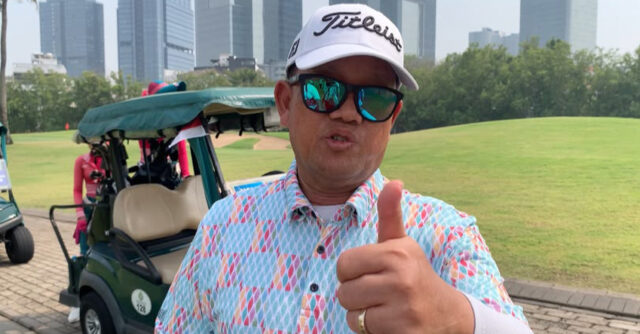 GOLF oke - Sugeng Suparwoto Wakil Ketua Komisi XII DPR RI foto Lili 22
