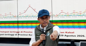 Menhut Raja Juli Perkuat Pengendalian Karhutla Jelang Puncak El Nino September