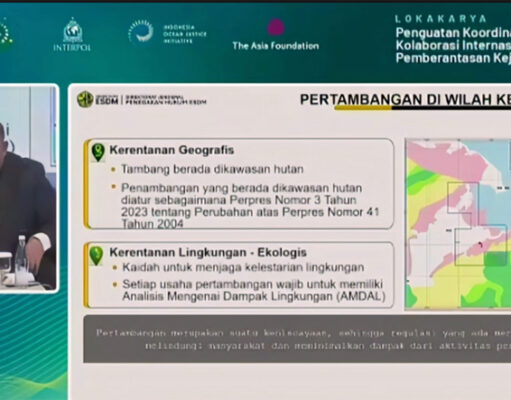 Dirjen Gakkum ESDM: Merkuri Ancam Masa Depan Penambang