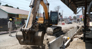IMIP Benahi 9 Km Drainase Trans Sulawesi, 3.200 U-ditch terpasang di Bahodopi