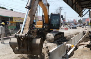 IMIP Benahi 9 Km Drainase Trans Sulawesi, 3.200 U-ditch terpasang di Bahodopi