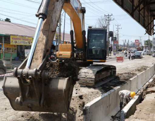 IMIP Benahi 9 Km Drainase Trans Sulawesi, 3.200 U-ditch terpasang di Bahodopi