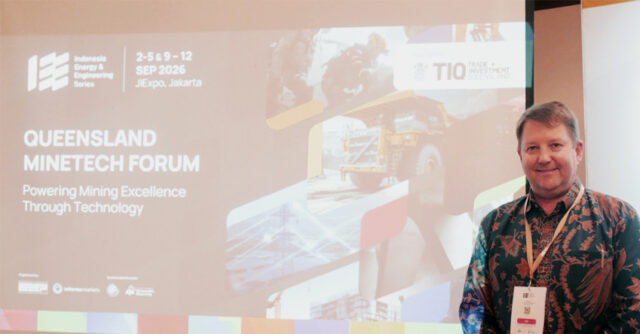 Tony Burnett, Queensland Trade and Investment Commissioner. Foto MNI Tubagus