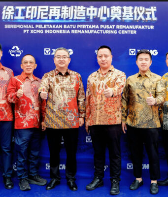 Perkuat Bisnis di Indonesia, XCMG Bangun Pusat Remanufaktur Alat Berat di Balikpapan