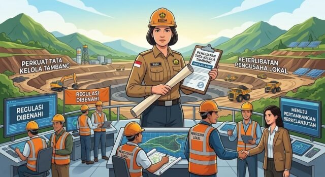 Gambar ilustrasi Tata Kelola Pertambangan Minerba