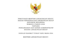 Aturan Baru KLH, Denda Pelanggaran Lingkungan Maksimal Rp3 Miliar