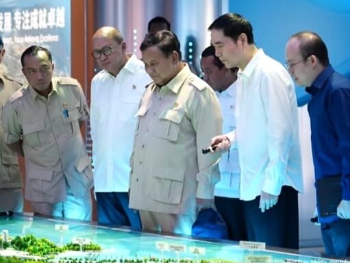 Presiden Prabowo Luncurkan Ekspor Perdana Baterai Kendaraan Listrik